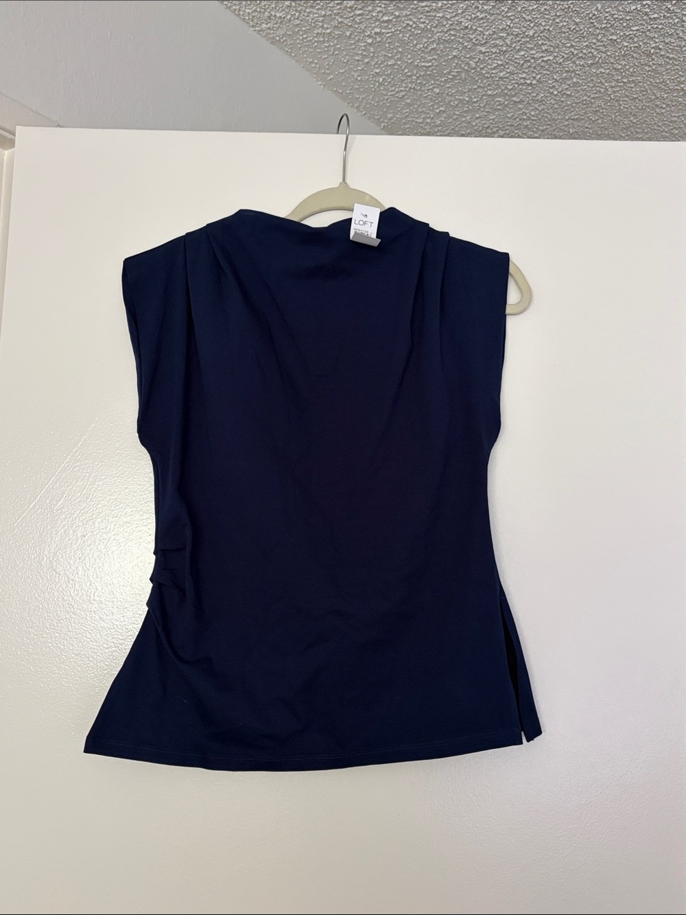LOFT Navy Sleeveless Tank